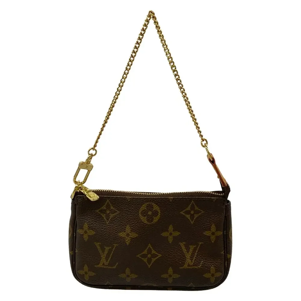 Louis Vuitton Mini Pochette Accessoires Monogram Handbag M58009